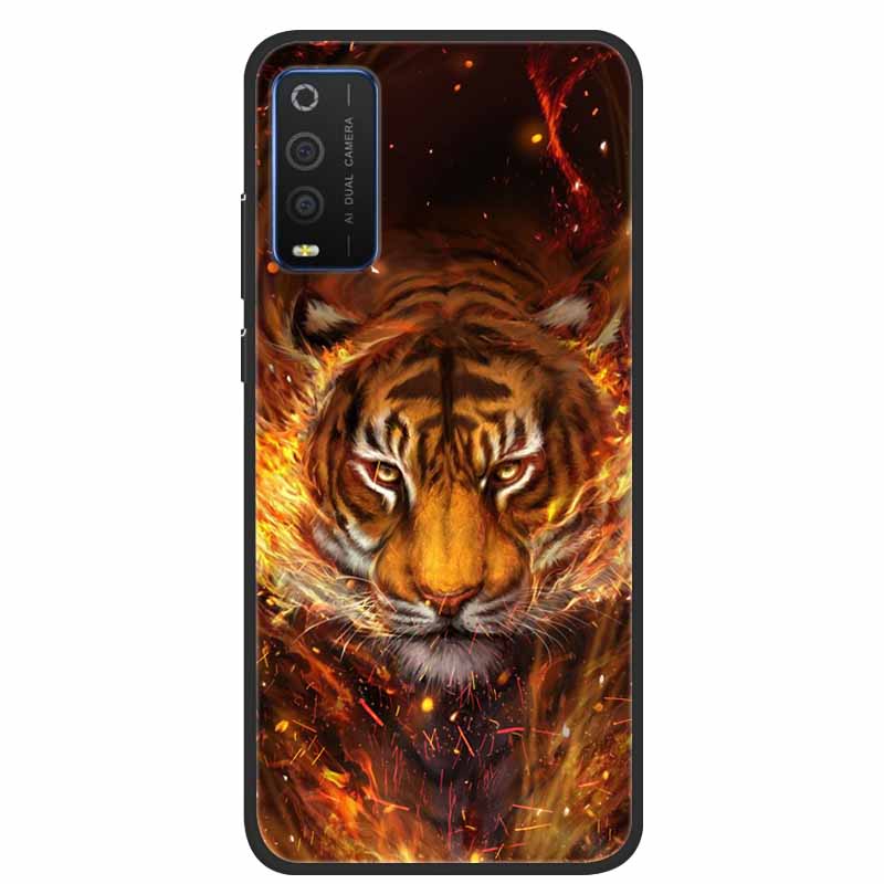 For TCL 205 Cases Fashion Silicone Soft TPU Protective Covers for TCL205 Phone Cases Floral Fundas for TCL 205 4187D 2021 Coque
