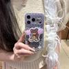 Little Bear Magnetic Star Stickers for iPhone 17/16 Pro Max/15/14 Cases - Japanese & Korean Style
