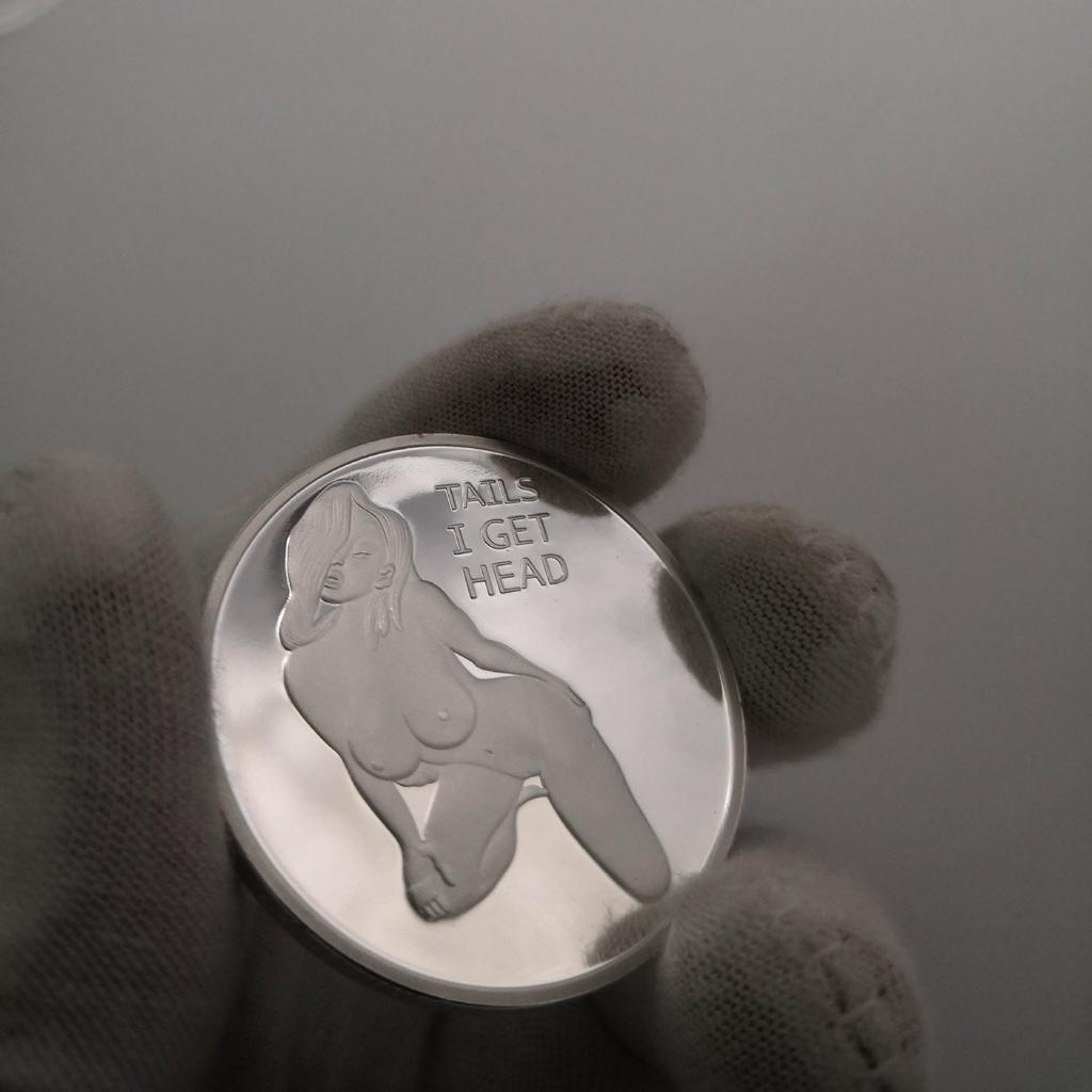 Try your luck with sexy coins, sexy coins, military commemorative medals, Christmas gift, Stocking stuffers