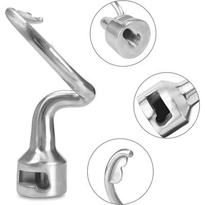 Mixer Dough Hook Stainless Steel Dough Hook Stand Mixer Accessories Dough Hook Replacement Stainless Steel Material