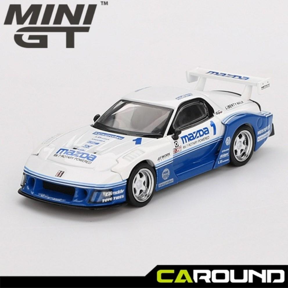 Мини ГТ (1011) 1:64 Mazda RX-7 LB-Super Silhouette IMSA Литая модель автомобиля