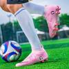 Unisex Football Boots Student Large Size Football Boots Plastic Long Nail AG Artificial Lawn Training Football Shoes