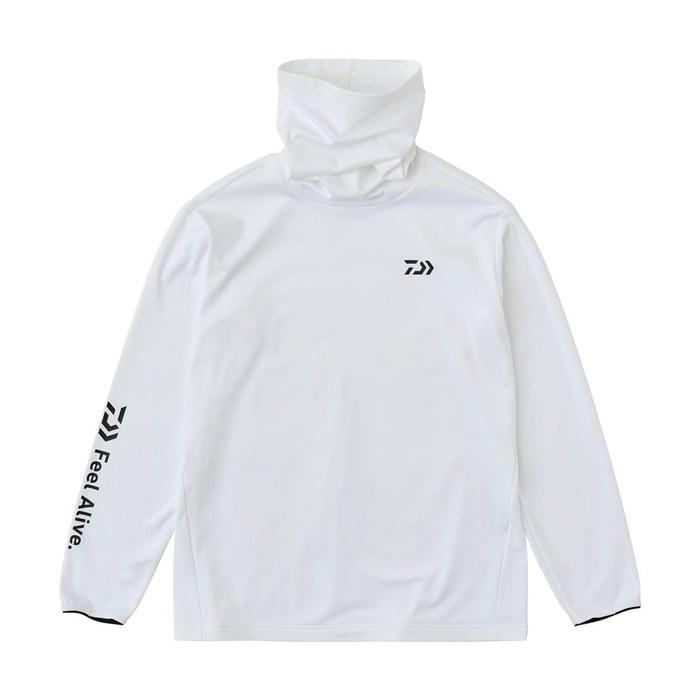 [Daiwa] Stretch Shirt Neck Warmer DE-9325 White L