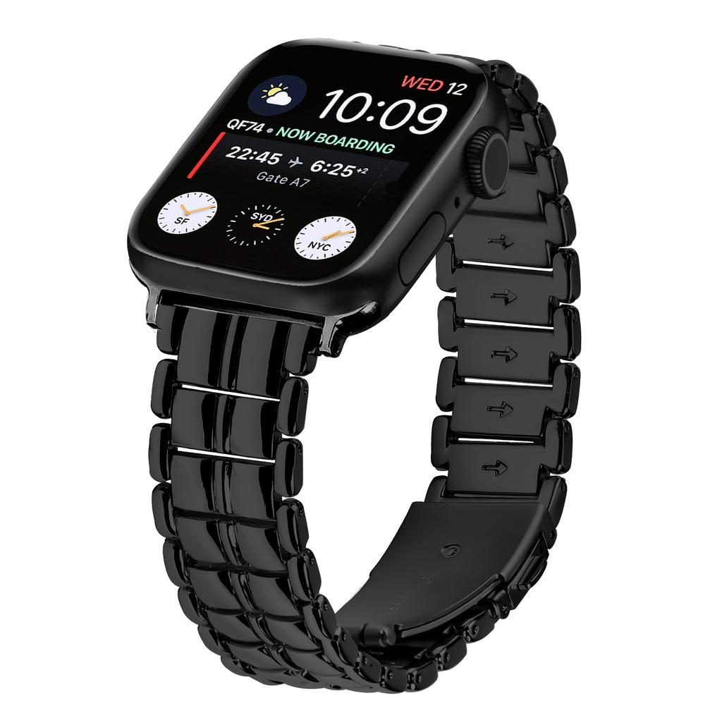 Stainless Steel strap for Apple Watch ultra2 3 band 49mm 40mm 44mm 45mm 46mm Metal buckle Bracelet iWatch series 9 7 8 se 10 11