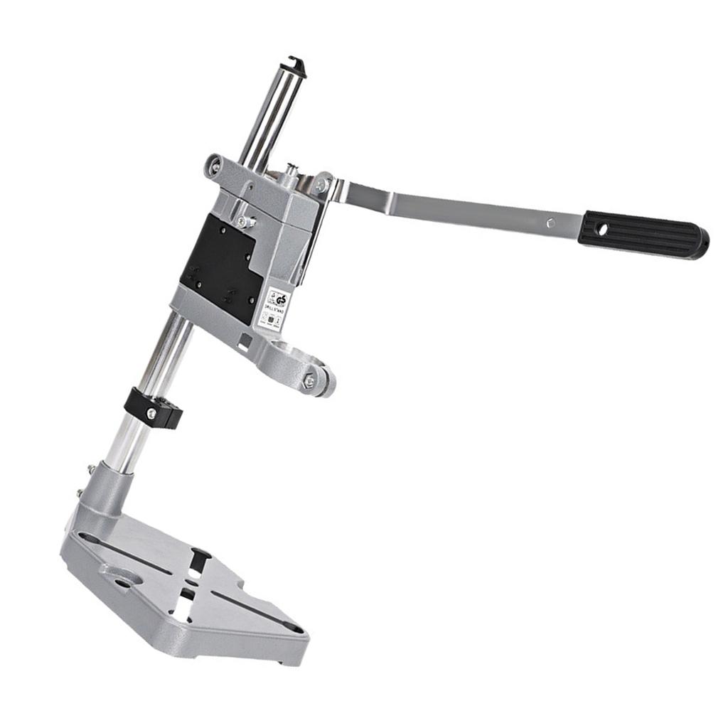 Drill Press Stand Bench Clamp Tool for Hand Drill Workstation   Benchtop Single Hole Table Repair Tool with Aluminum Base Compatible Portable