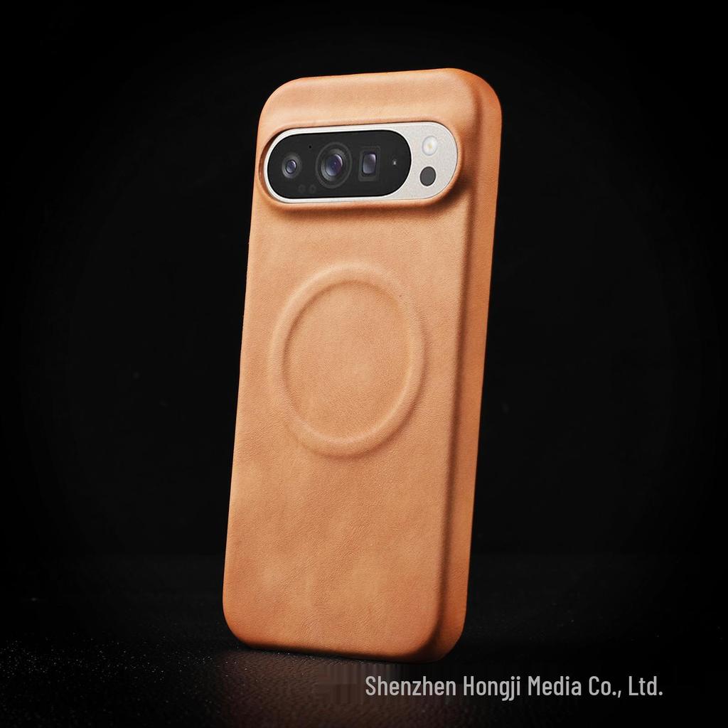 Google Pixel 10 Lammleder Magnetische Anti-Drop Halbumhüllende Hülle