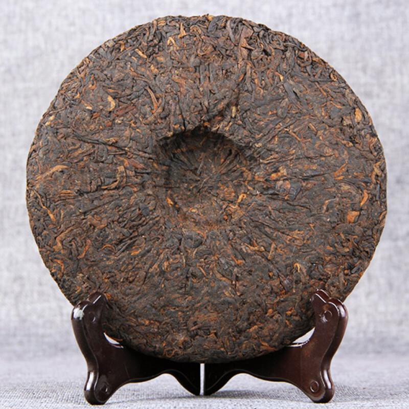 Natural Herbal Ripe Pu-erh Tea Cake 357g Energy Drink Yunnan Black Tea