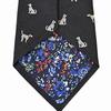 Paul Smith Necktie, Brand Necktie (8cm wide), Dog design (BlackOff-white (PS186)) [Used]