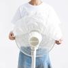 New Elastic Fabric Fan Cover Round Half Wrapped Elastic Heater Cover Universal Protective Dust Cover Household
