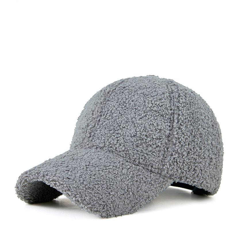 

Winter Kangaroo Fur Baseball Cap For Middle Aged Men And Women With Warmth And Windproof Functionality DarkGray