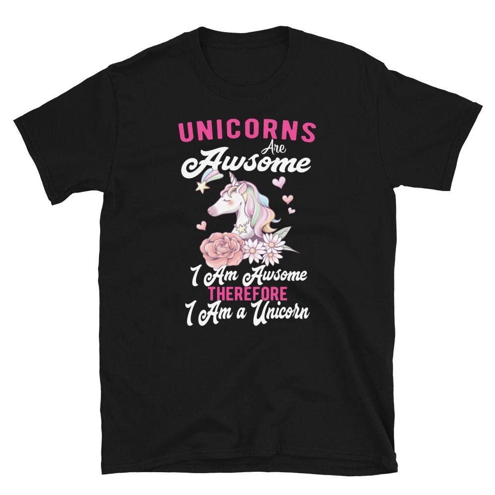 UNICORNS ARE AWSOMET-Shirt S