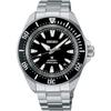 Seiko Prospex Samurai Diver's Watch Mechanical Automatic 200m Silver Black Dial Men's
