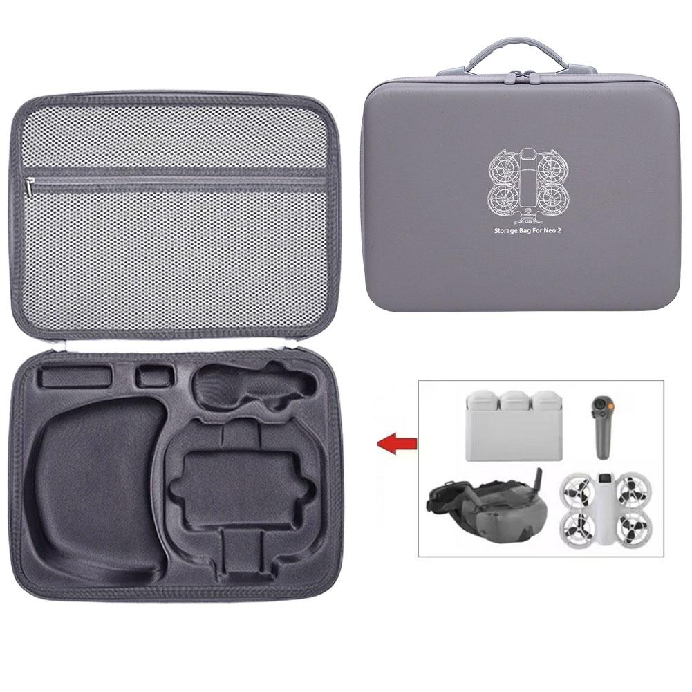 Storage Bag For DJI NEO 2 Flight Goggles N3 Smooth Flying Shoulder Bag Portable Travel Box Hard Carrying Case Drone Accessories