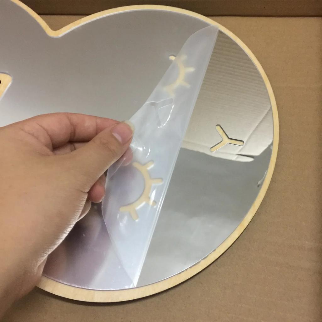 Kreativer dekorativer Spiegel für Kinderzimmer Niedliche Bär-Kaninchen-Form Acrylspiegel Baby-Foto-Requisiten Nordische Heim-Kinderzimmer-Dekoration