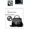 Large Capacity Single Shoulder Oblique Span Bag Crocodile Pattern Handbag Women's, Genuine Leather Women's Bag