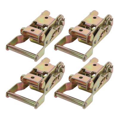4PCS Tensor de trinquete para correa ancha 1116 Acero al carbono Trinquete Tensor de amarre 1500KGS Tracción