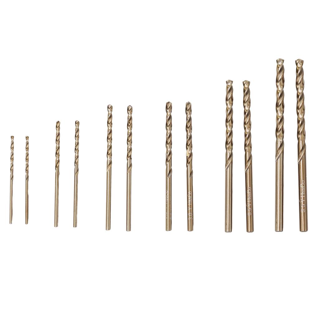 HSS M35 Cobalt Drill Bit 1-3.5mm 135 Degree Accessories Auger Heat Resistance Set Handheld Drill Press New Practical
