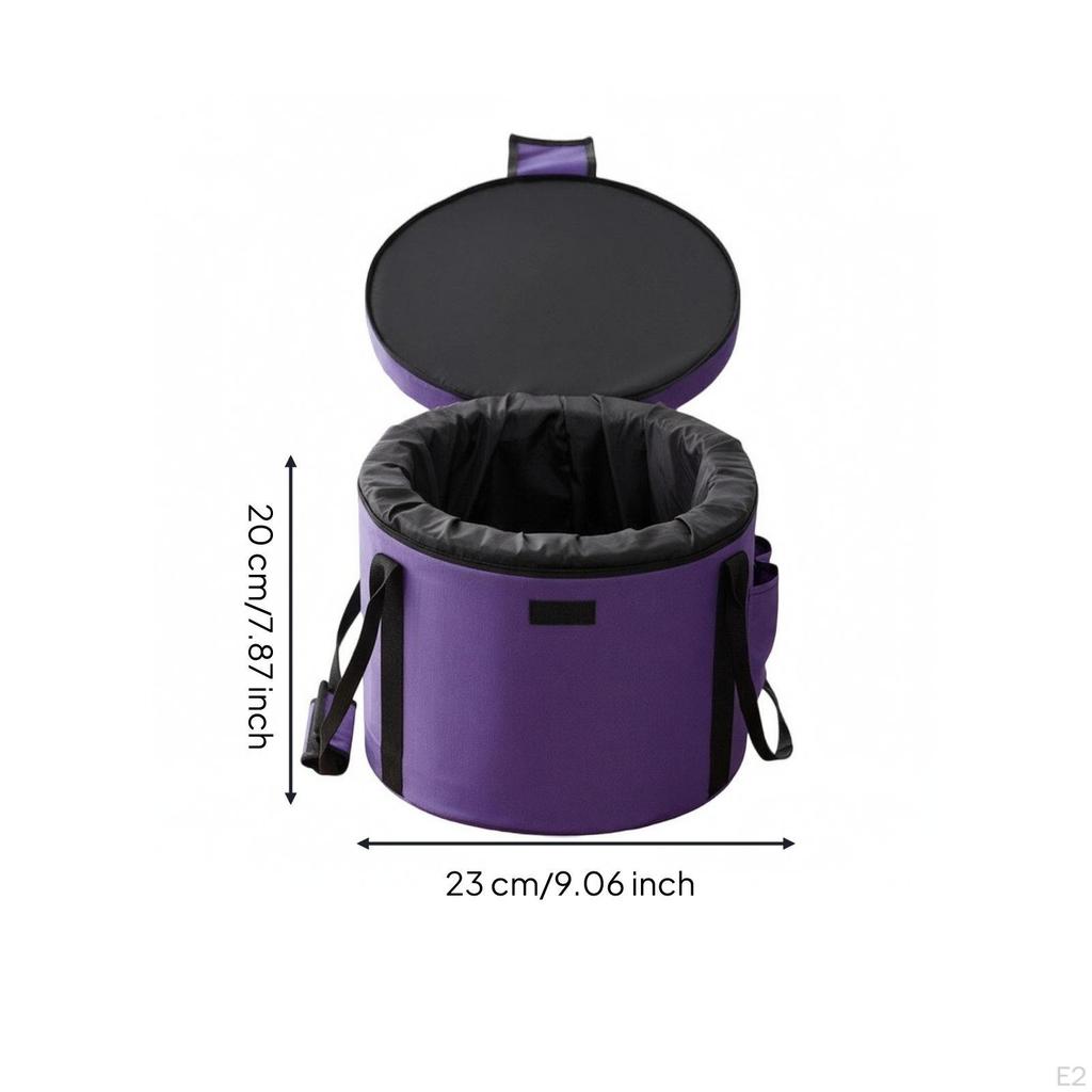 Singing Bowl Bag Safeguarding Padded Portable for Home Storage