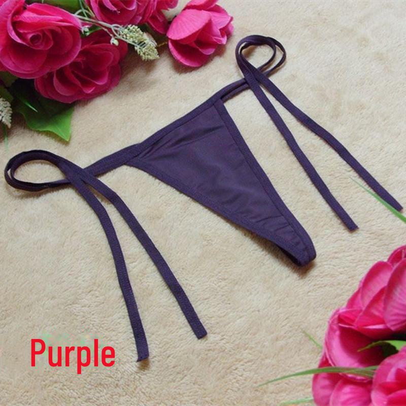 Milchseide Sexy Spitzen Tanga Höschen mit niedriger Taille