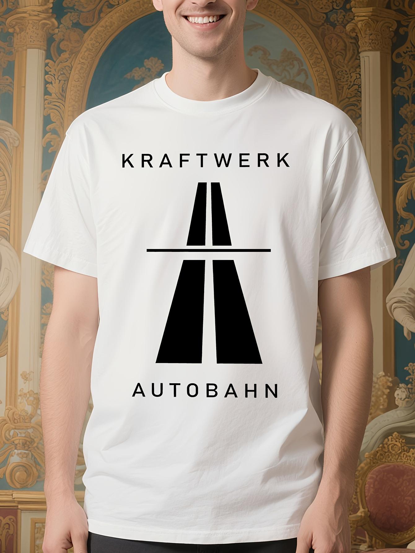 Kraftwerk Autobahn Vintage Graphic Tshirt for Men - Casua... XXXXL