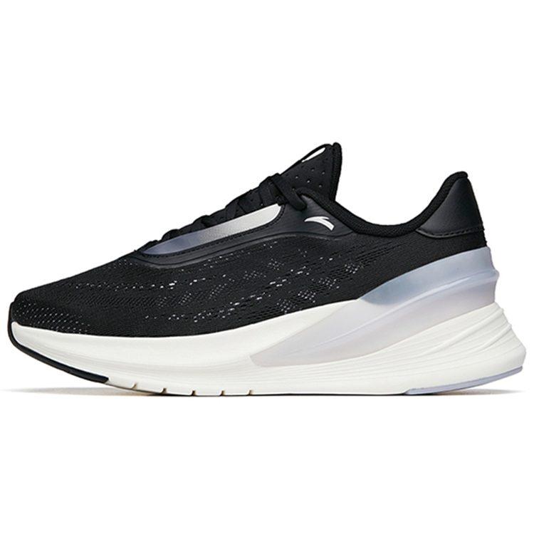Anta Lightweight Cushioning Low top Running Shoes Women's Black Gray 122215556-1