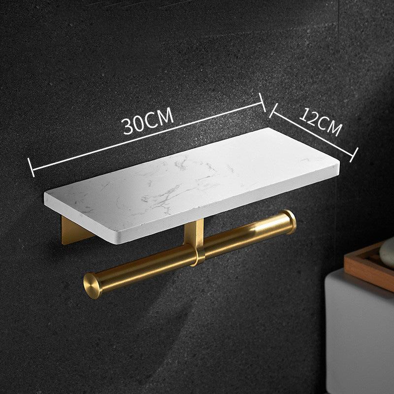 

Держатель для туалетной бумаги из мрамора без перфорации, держатель для бумажных полотенец, держатель для туалетной бумаги для ванной комнаты, настенный держатель для туалетной бумаги