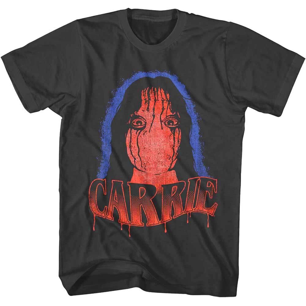 Carrie Face of Evil Mens T Shirt Fashion Trend Y2K  Men Clothing T Shirts S