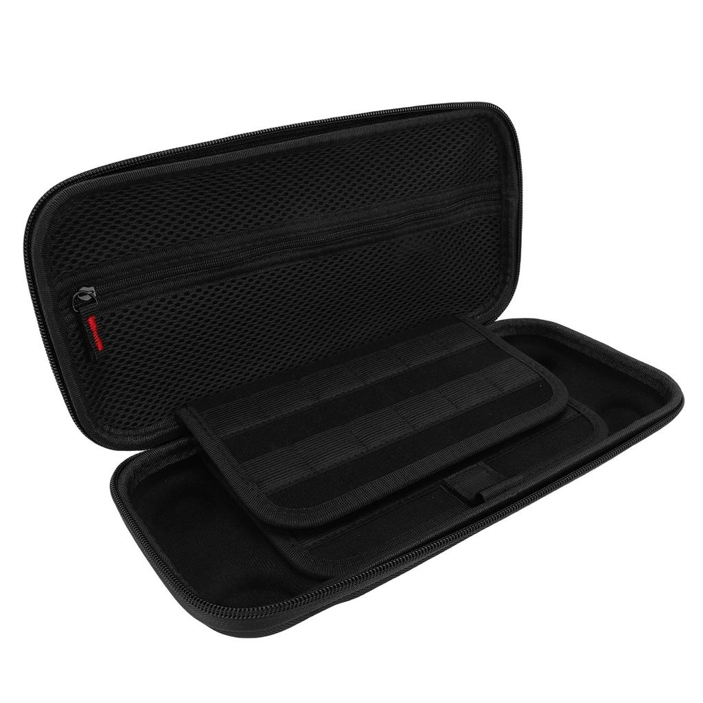 Carrying Case Fit for Switch 2 2025 Console and Accessories EVA Hard Shell Game Console Travel Pouch with 24 Game Card
