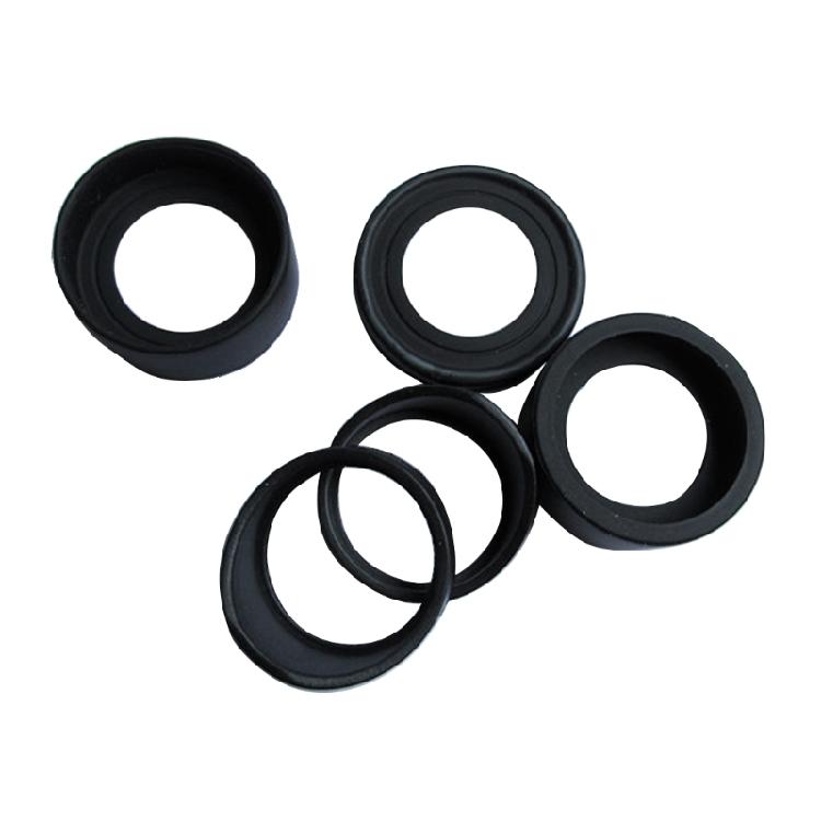 Juego de 2 piezas Cubierta de goma para ocular de 40 mm Protectores oculares Escudos oculares para protección