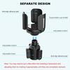 Upgraded Version 64 Ounce(about 1.9 kg)Large Cup Holder with Extended Coaster,Expandable Cup Holder Adapter with Adjustable Base,Universal