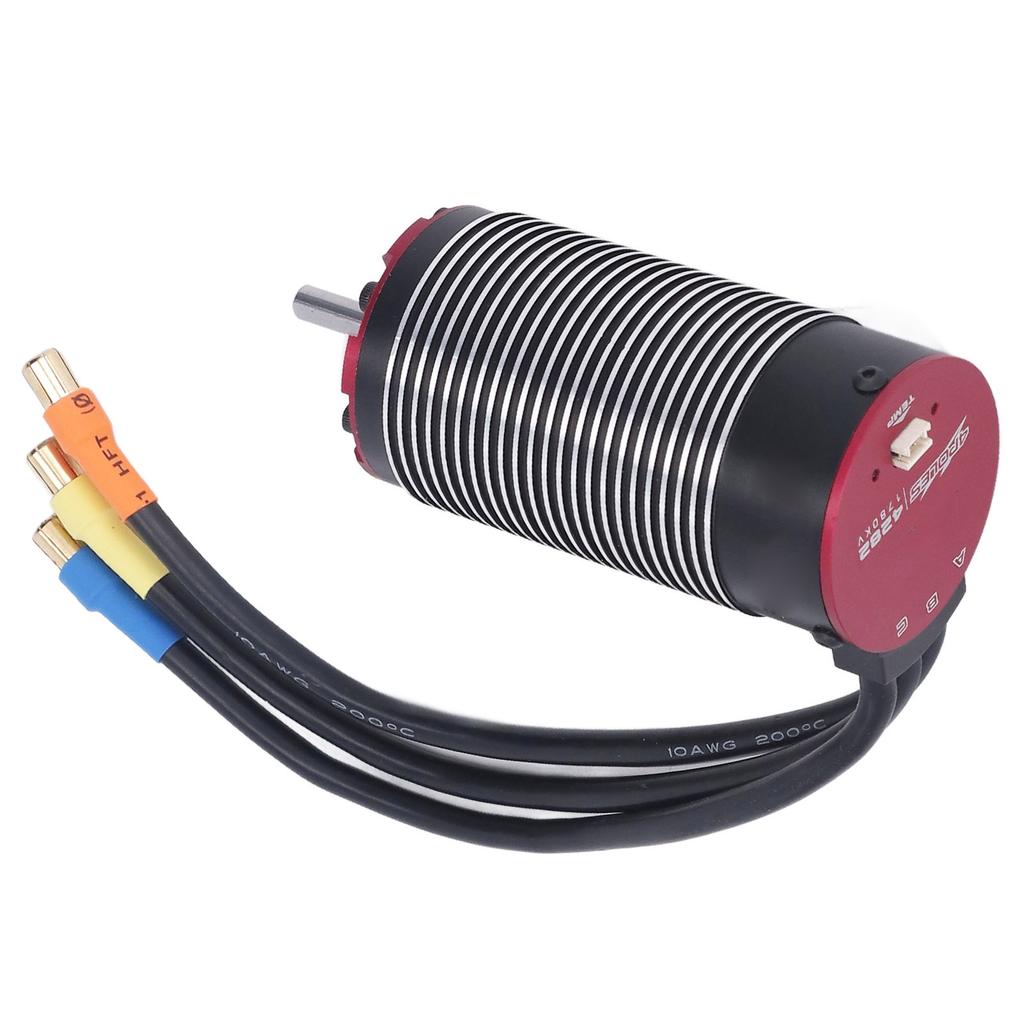 4282 1780KV V2 RC Sensorless Brushless Motor 4 Poles Rotor Replacement RC Car Motor with
