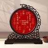 Heaven Official's Blessing Calligraphy Photo Frame: Longevity, Wealth, Treasure - High-End National Style Office Ornament