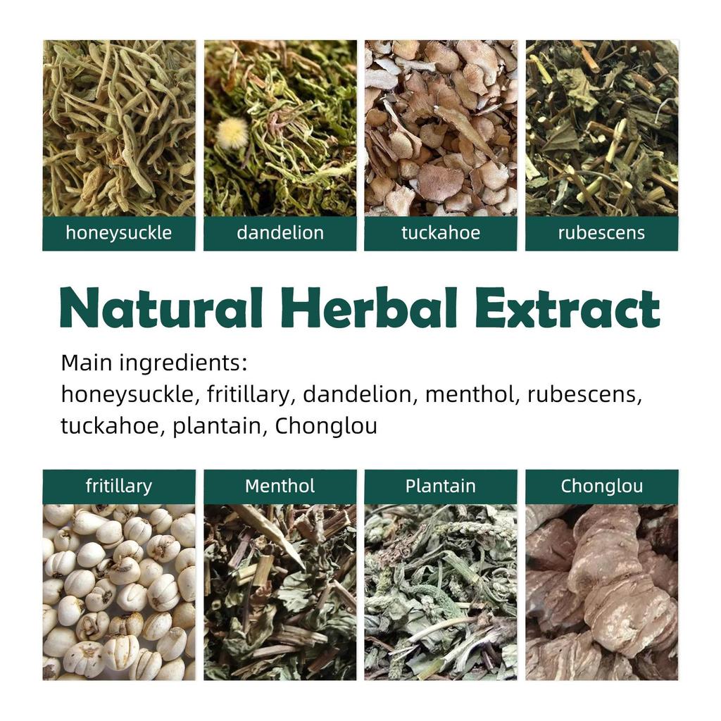 Sore Throat Relief Topical Ointment Herbal Throat Itchy Treatment Cream Cough Soothes Sore Throats Ointment Pharyngitis Care 20g