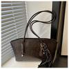 Women's Retro Large-Capacity Summer 2025 Shoulder Tote Handbag