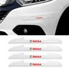 4pcs Transparent Car Door Edge Anti-Collision Strip Guard Sticker For Octavia 3 2 Mk1 Fabia Kodiaq Superb A5 A7 Rapid Yeti