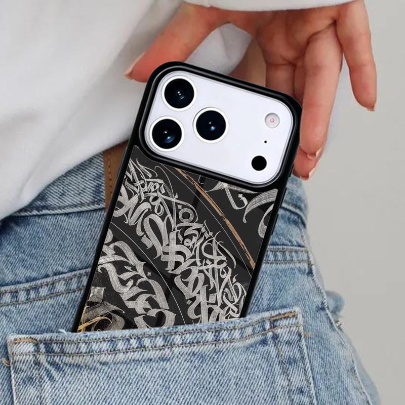Pokras Lampas Art Graffiti Phone Case for iPhone 17ProMax 12 13 14 15 16e 17 Pro Max Plus Air Cover