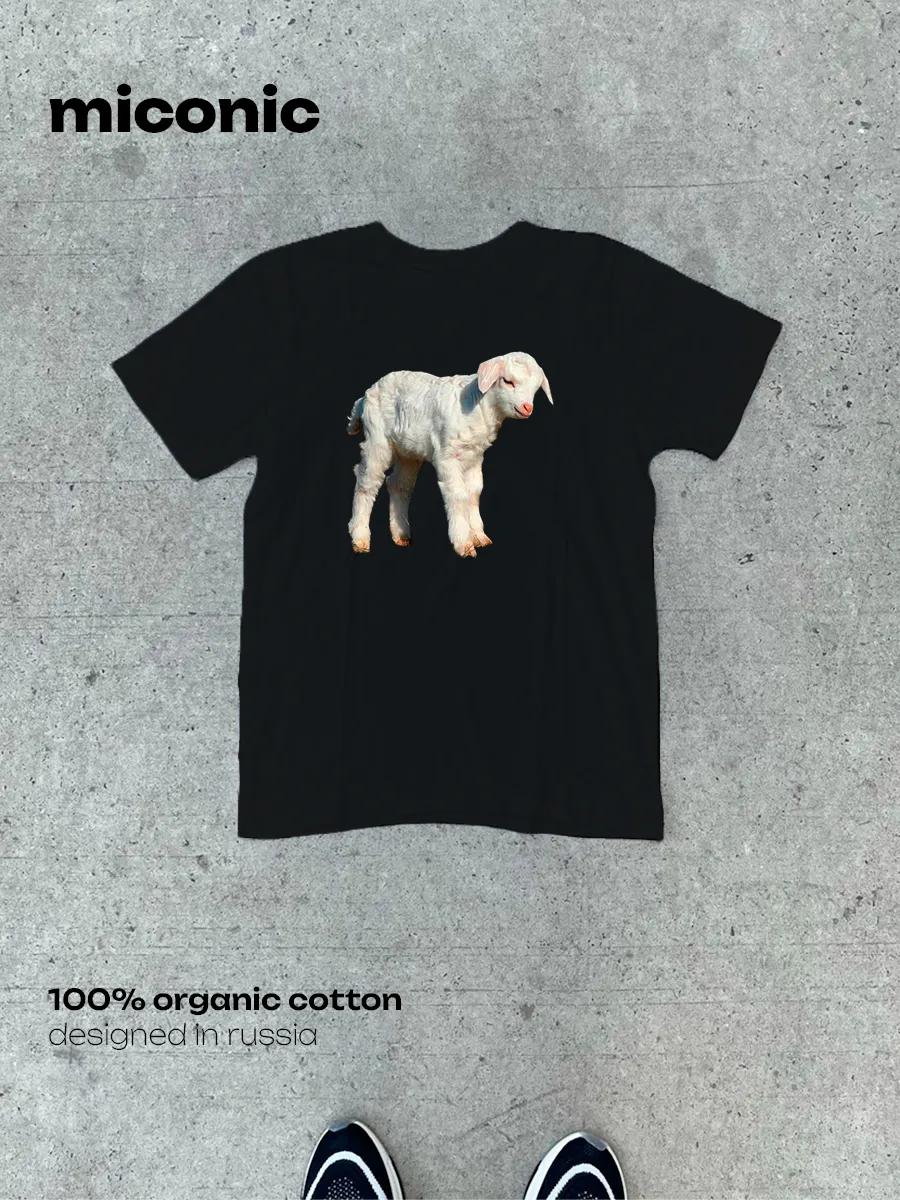 Оверсайз футболка с принтом в стиле Y2K XL