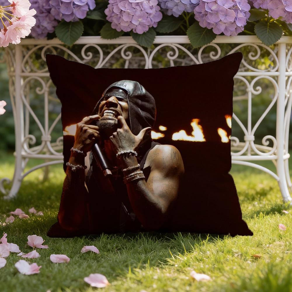 P-Playboi CartiS Наволочка-подушка для дома и автомобиля: Двусторонняя конструкция для максимального комфорта 30X30cm