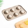 ZISIZ Non-Stick 9-Cavity Chestnut Baking Mold, 2-Pack