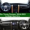 For Toyota Fortuner TRD AN160 N15 N16 N155 156 168 2016-2025 Dashmat Dashboard Cover Trument Panel Sunscreen Anti-Dirt Pad