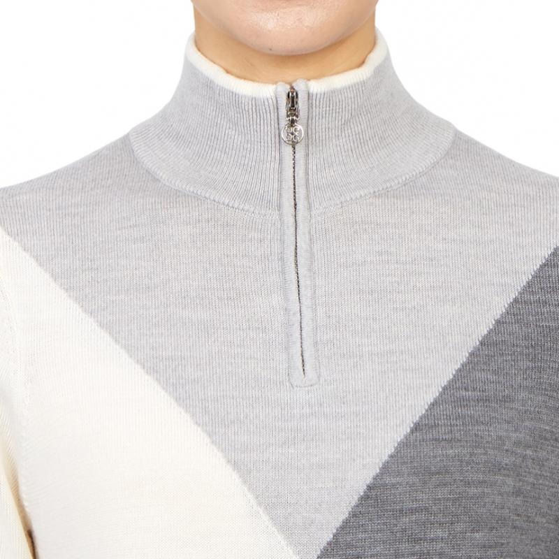 Galleria G Fore Pore Golfwear Women S Half Zip Up Knit G4lS23S601 hGr