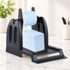 ABS Label Roll Holder Lightweight Sticker Dispenser Black Label Dispenser  Desktop Use