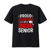 Proud Grandma Of A 2026 Senior T Shirt Class Graduation Graduate Vintage Washed Graphic Top For Everyday Wear Streetwear Casual