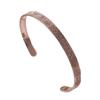 6mm Eco-friendly Stainless Steel Rune Cuff Bangle – Versatile Unisex Design