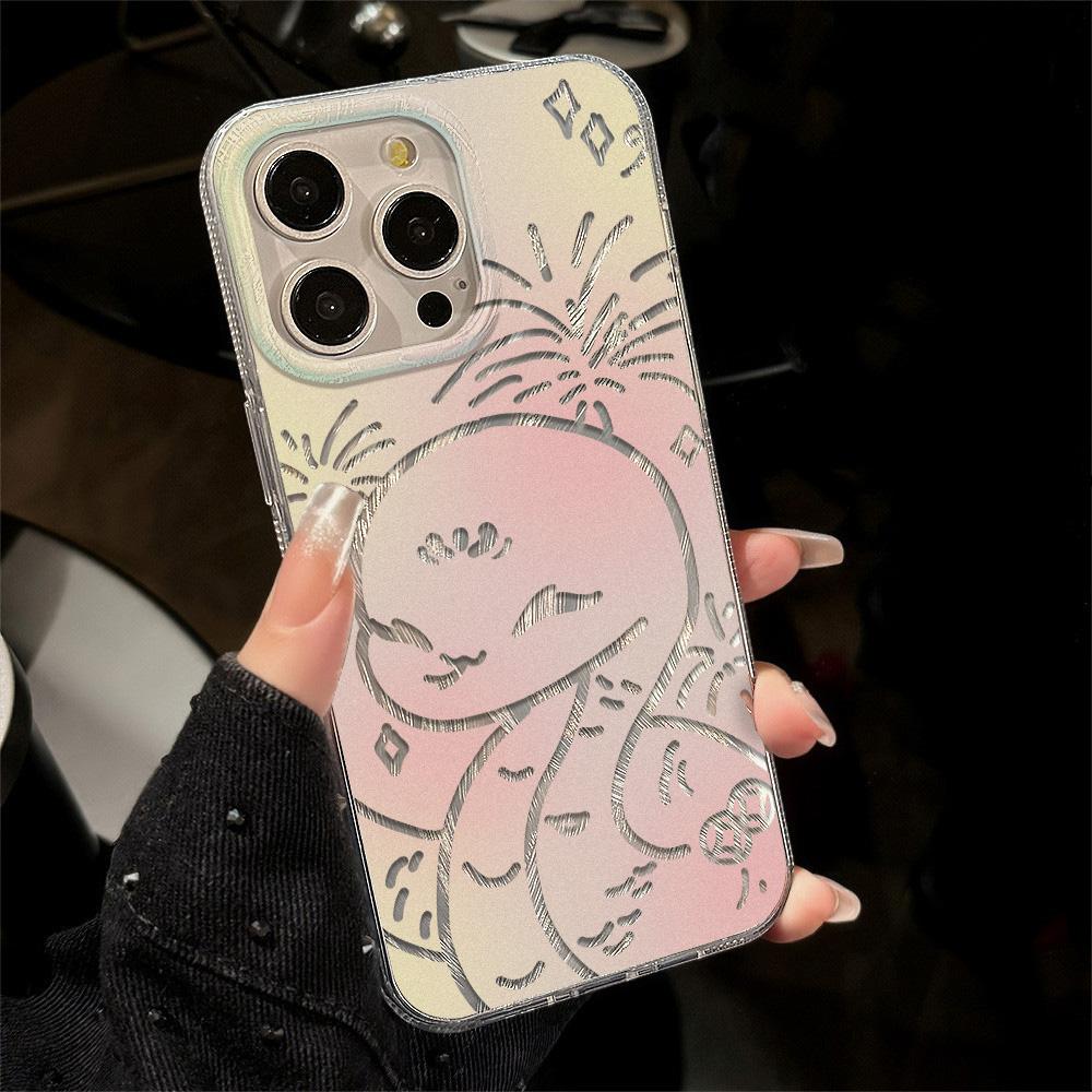 Federglanz Handyhülle für Samsung A53 A14 A33 A12 A32 S24 S23 Plus S20 S21 FE für iPhone 17 15 16 13 Pro 17 16 Pro Max Schmetterlingsschleife Handyhülle