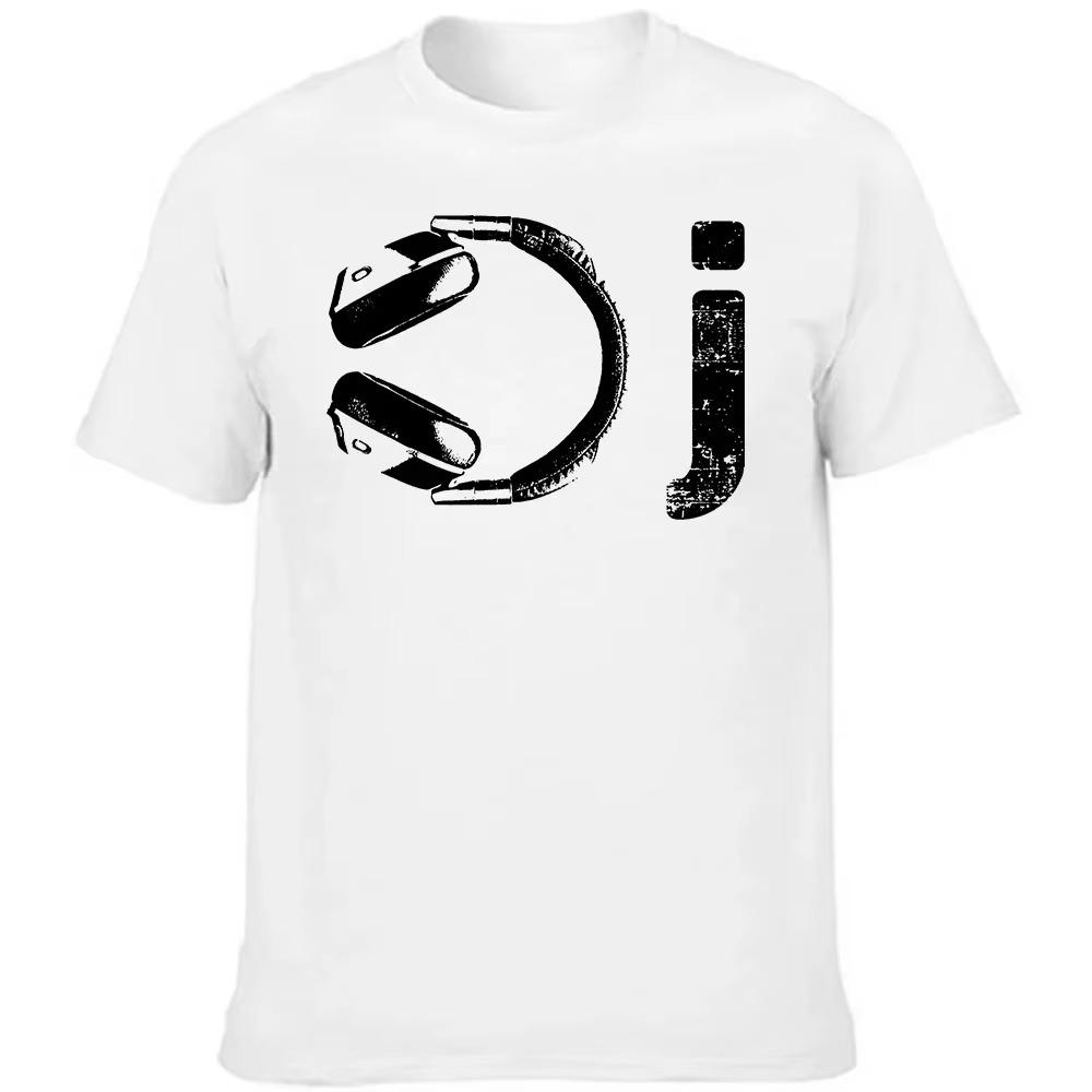 DJ Headphone I Heart Being A DJs Party T Shirts Turntablist Graphic  Streetwear Short Sleeve Recorded Music Gifts T-shirt