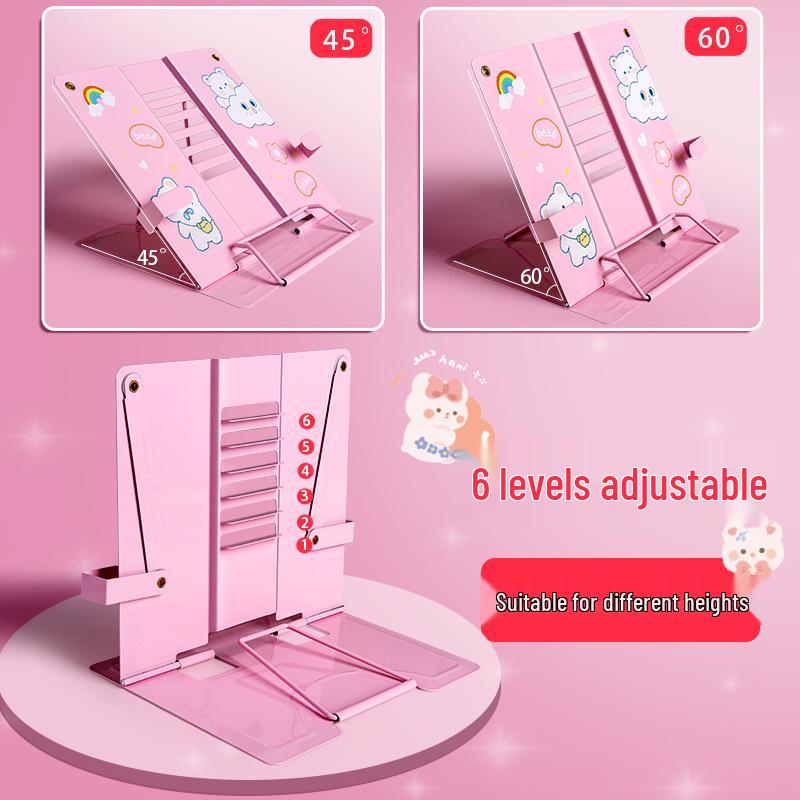 Children's Multifunctional Desktop Book Stand and Holder