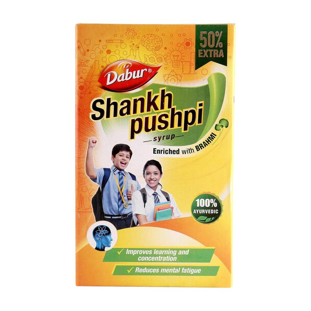 Dabur Shankhpushpi Syrup 675ml Pack of 1 – Enhances Focus, Memory & Mental Clarity Naturally