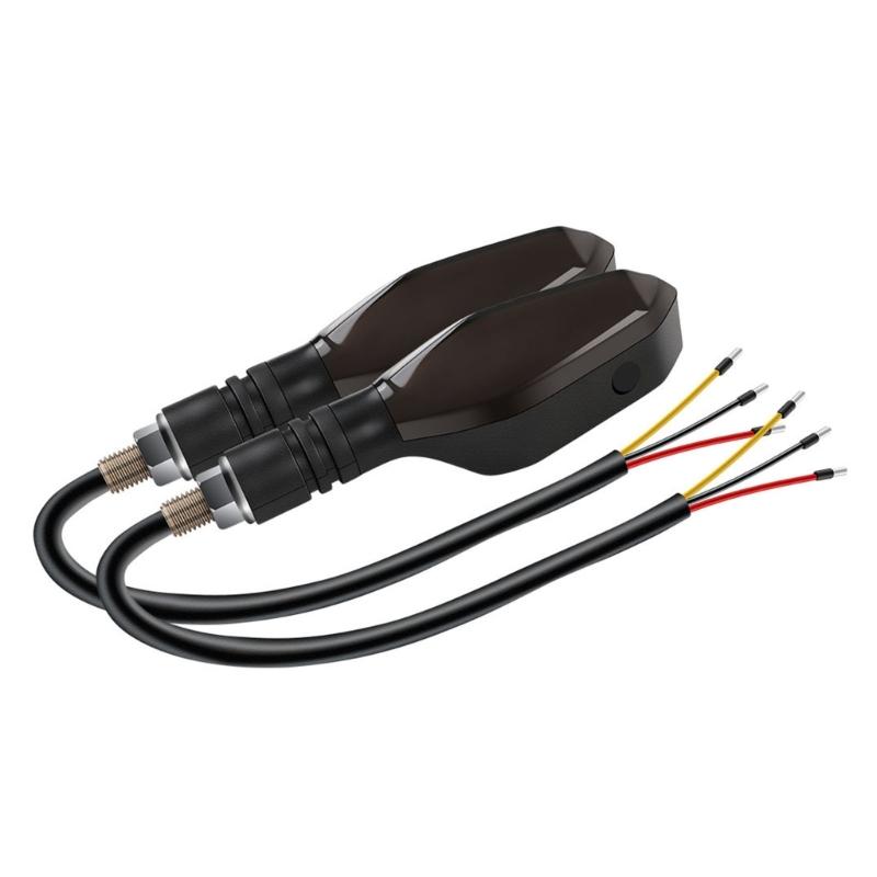 

1 Pair Motorbike Replacement Turn Signal Indicator with Projections LED Motorcycle Turn Signals Projector Blinkers
