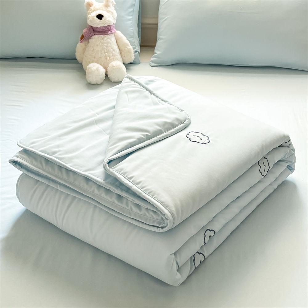 

Стирающееся хлопковое летнее одеяло с кондиционером для лета, тонкое прохладное одеяло 150x200cm